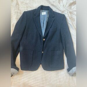 Gap boiled wool navy blazer size 4